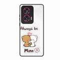 cute cuddle bears glossy metal case cover for Motorola Edge 50 Fusion 5G