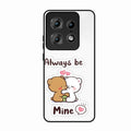 cute cuddle bears glossy metal case cover for Motorola Edge 50 Pro