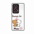 cute cuddle bears glossy metal case cover for Motorola G85 5G