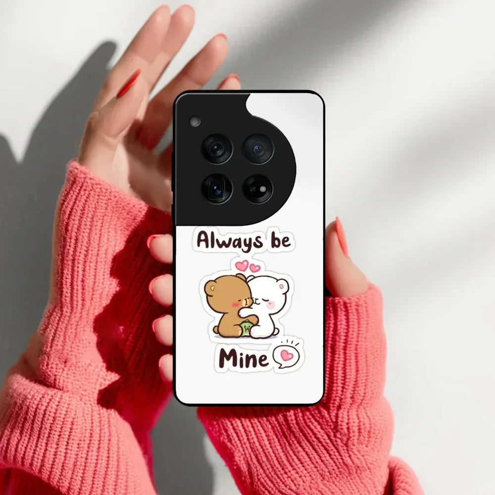 Cute Cuddle Bears Glossy Metal Case Cover For OnePlus - ShopOnCliQ