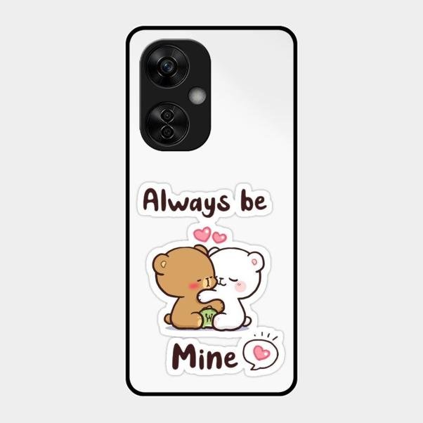 cute cuddle bears glossy metal case cover for Oneplus Nord Ce 3 Lite 5G