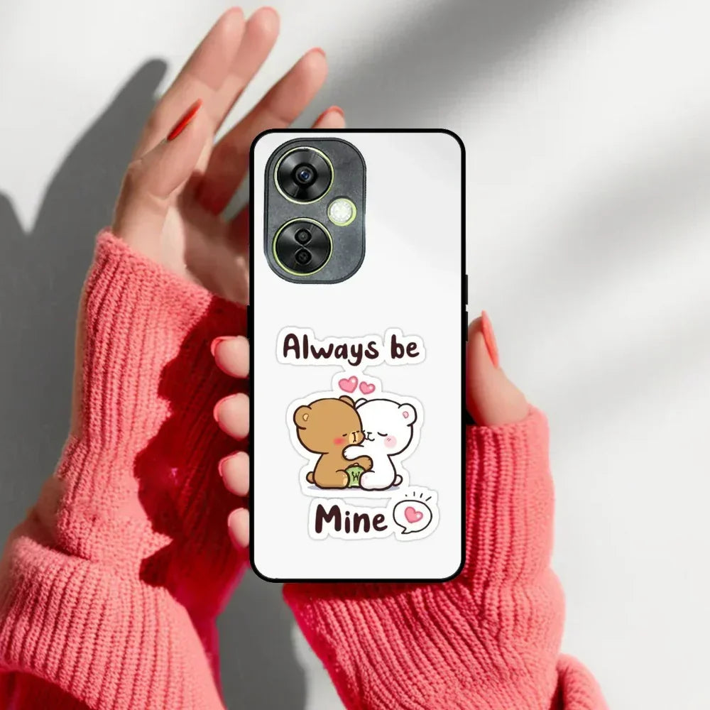 Cute Cuddle Bears Glossy Metal Case Cover For OnePlus - ShopOnCliQ