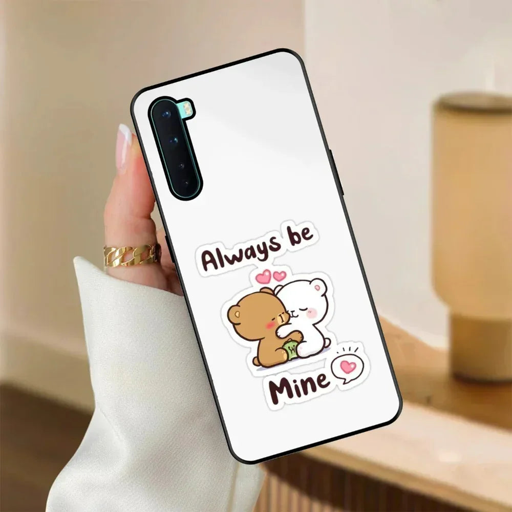 Cute Cuddle Bears Glossy Metal Case Cover For OnePlus - ShopOnCliQ