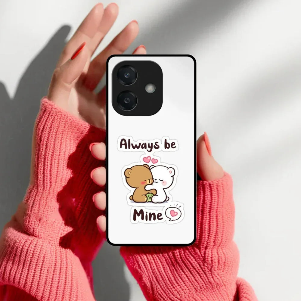 Cute Cuddle Bears Glossy Metal Case Cover For Oppo - ShopOnCliQ