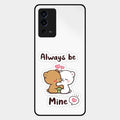 cute cuddle bears glossy metal case cover for Oppo A55