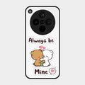 cute cuddle bears glossy metal case cover for Oppo Find X8 5G