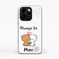 cute cuddle bears glossy metal case cover for Oppo Reno 15C 5G
