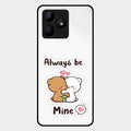 cute cuddle bears glossy metal case cover for Realme C53