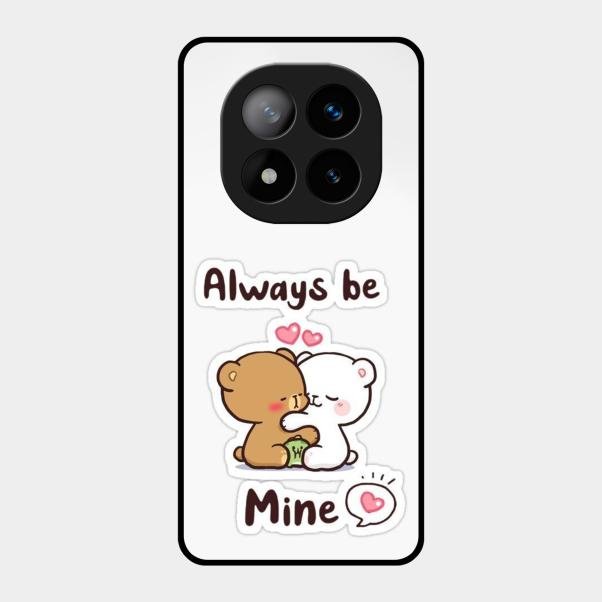 cute cuddle bears glossy metal case cover for Redmi Note 14 Pro Plus 5G