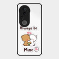 cute cuddle bears glossy metal case cover for Vivo T4 Ultra 5G