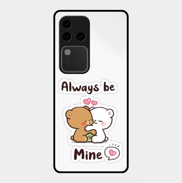 cute cuddle bears glossy metal case cover for Vivo V30 Pro 5G