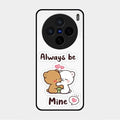 cute cuddle bears glossy metal case cover for Vivo X200 5G