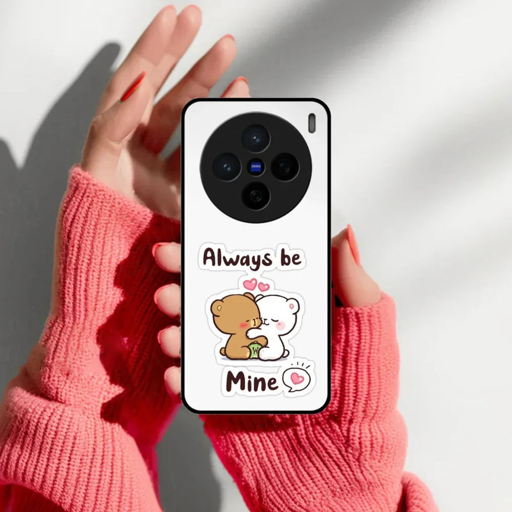 Cute Cuddle Bears Glossy Metal Case Cover For Vivo - ShopOnCliQ