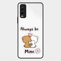 cute cuddle bears glossy metal case cover for Vivo Y12G