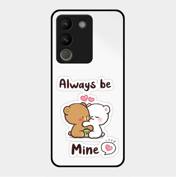 cute cuddle bears glossy metal case cover for Vivo Y200 5G