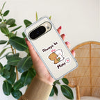 Cute Cuddle Bears Anti Yellow Case For Google Pixel 10 Pro