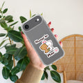 Cute Cuddle Bears Transparent Silicon Case For iPhone Air