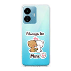 Cute Cuddle Bears Transparent Silicon Case For iQOO Z6 Lite 5G