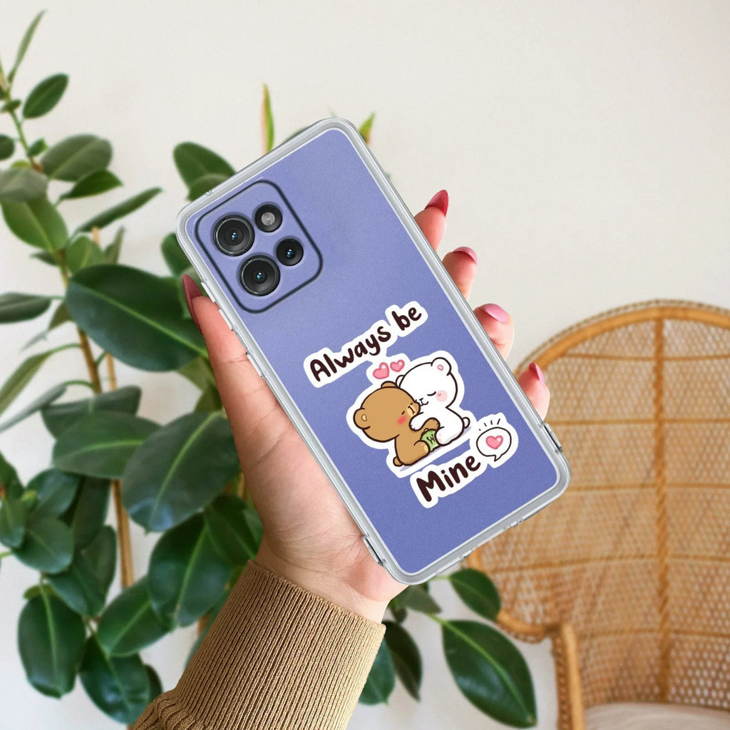 Cute Cuddle Bears Anti Yellow Case For Motorola Edge 60 5G