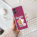 Cute Cuddle Bears Anti Yellow Case For Motorola G96 5G