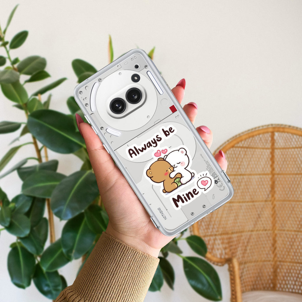 Cute Cuddle Bears Anti Yellow Case For Nothing Phone 2a Plus