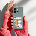 Cute Cuddle Bears Transparent Silicon Case For OnePlus 13s 5G