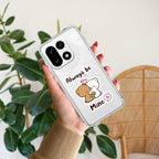 Cute Cuddle Bears Anti Yellow Case For OnePlus 15 5G