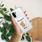 Cute Cuddle Bears Anti Yellow Case For OnePlus 15R 5G