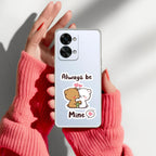 Cute Cuddle Bears Anti Yellow Case For OnePlus Nord 2T 5G