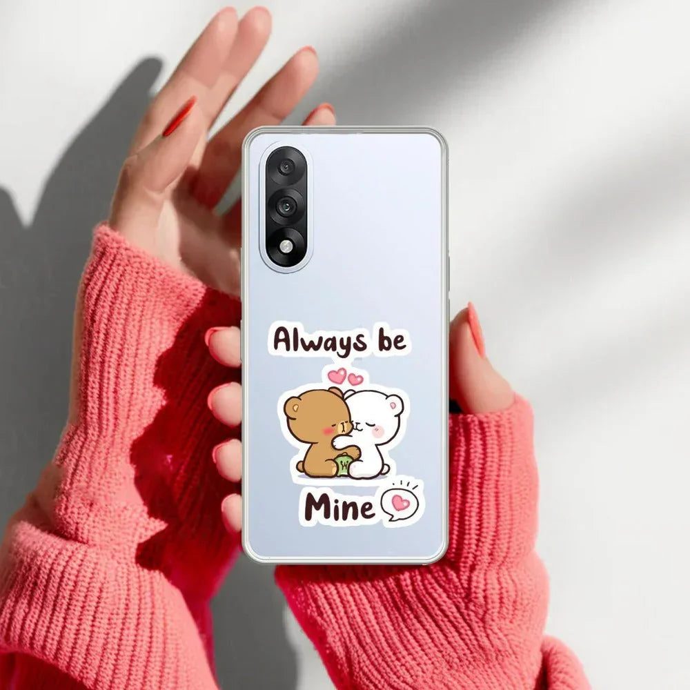 Cute Cuddle Bears Transparent Silicon Case For OnePlus - ShopOnCliQ