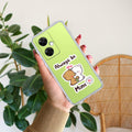 Cute Cuddle Bears Transparent Silicon Case For OnePlus Nord CE 3 5G
