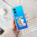 Cute Cuddle Bears Transparent Silicon Case For OnePlus Nord CE 4 Lite 5G