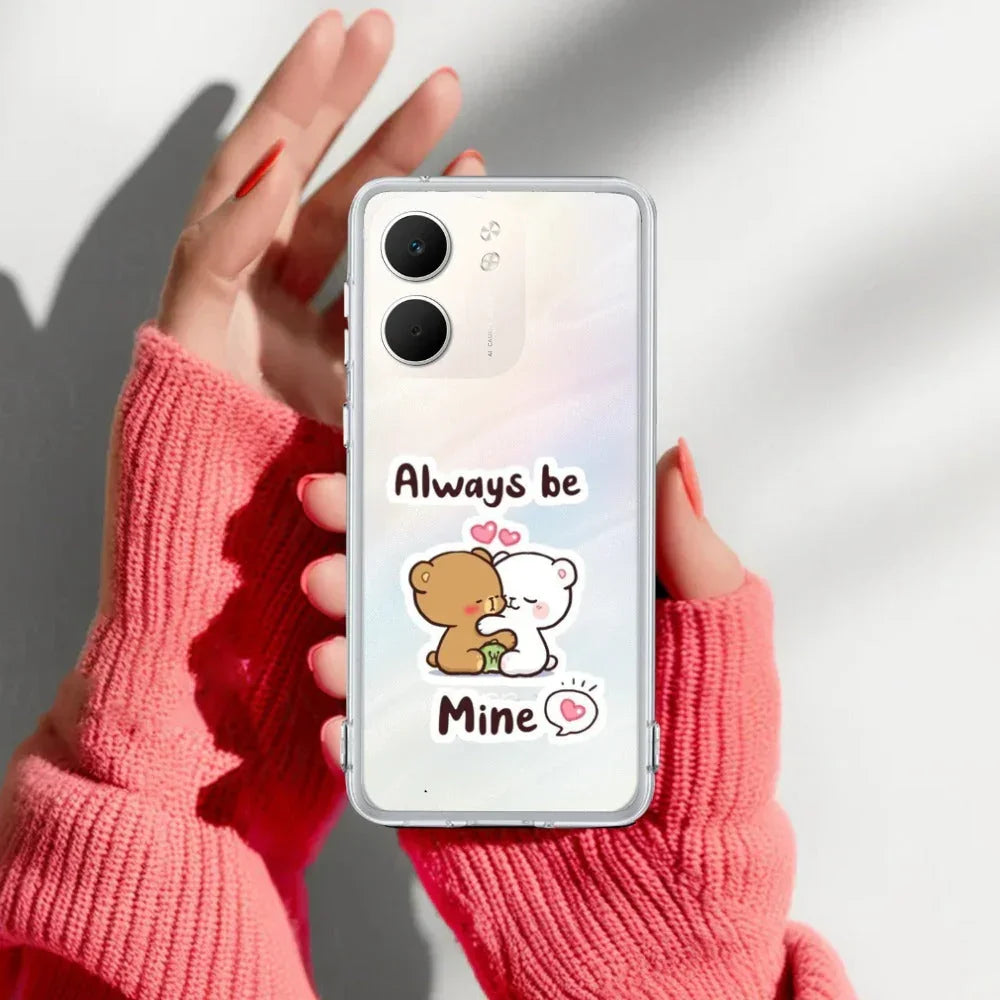 Cute Cuddle Bears Anti Yellow Case For Oppo A5X 5G