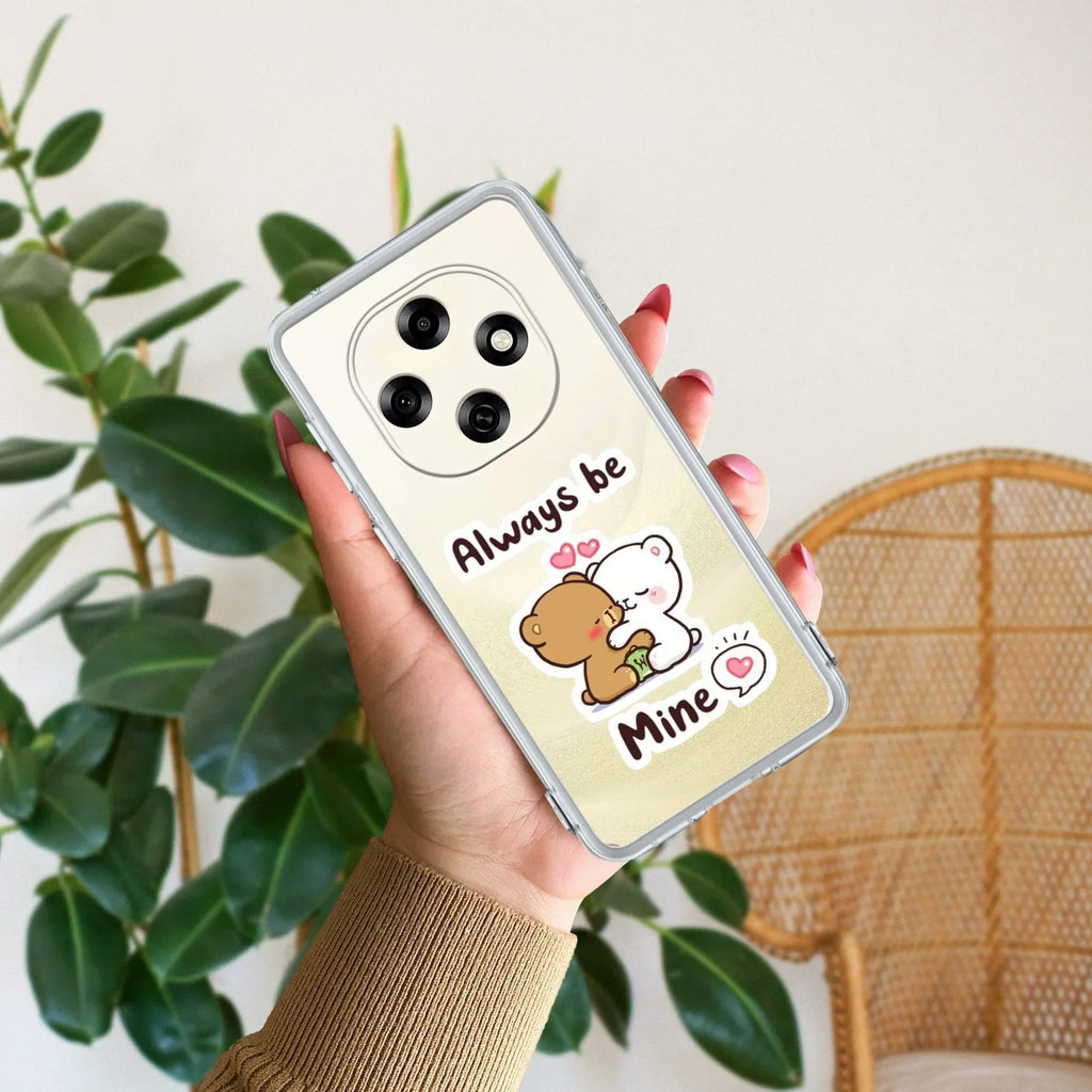 Cute Cuddle Bears Anti Yellow Case For Oppo F31 Pro 5G