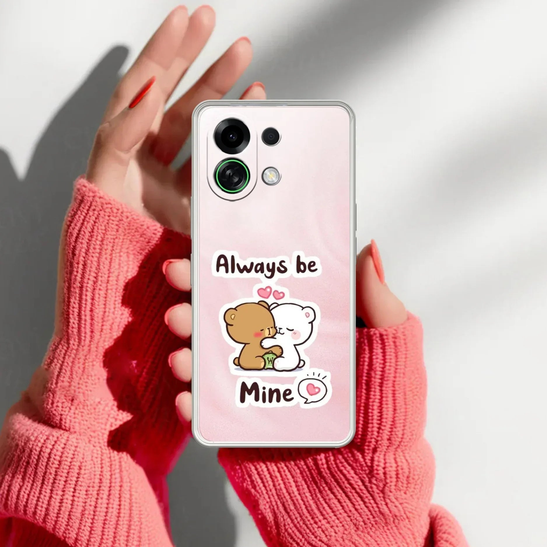 Cute Cuddle Bears Anti Yellow Case For OPPO K13 Turbo Pro 5G