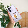 Cute Cuddle Bears Anti Yellow Case For Oppo Reno 13 Pro 5G