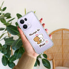 Cute Cuddle Bears Anti Yellow Case For Oppo Reno 13 Pro 5G