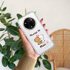 Cute Cuddle Bears Anti Yelllow Case For Realme 14 Pro 5G