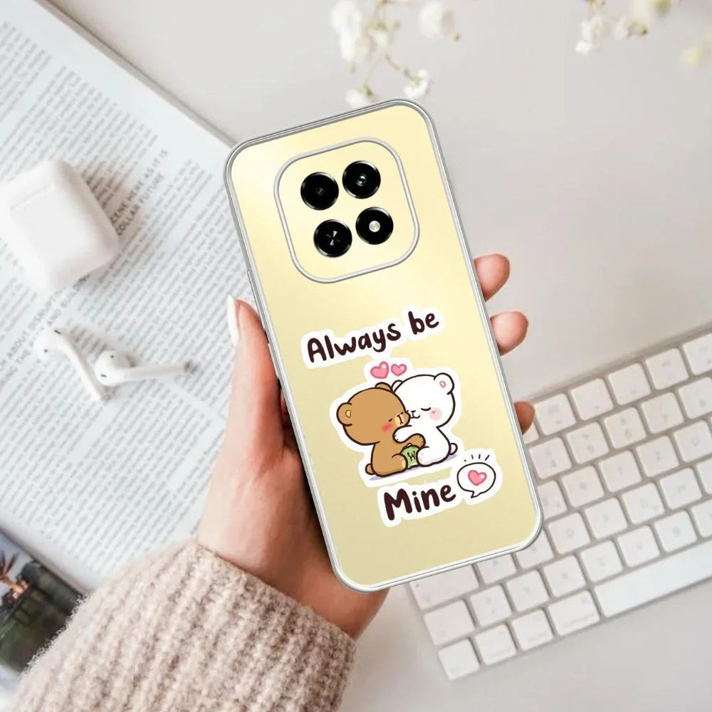 Cute Cuddle Bears Anti Yellow Case For Oppo F29 5G