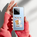Cute Cuddle Bears Transparent Silicon Case For Realme GT 7 5G