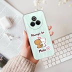 Cute Cuddle Bears Anti Yelllow Case For Realme P3 Pro 5G