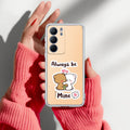 Cute Cuddle Bears Transparent Silicon Case For Realme Narzo 80x 5G