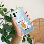 Cute Cuddle Bears Transparent Silicon Case For Vivo T4x 5G