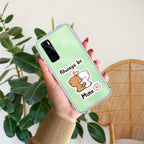 Ticket to Happiness Transparent Silicon Case For Vivo V20 SE