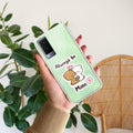 Cute Cuddle Bears Transparent Silicon Case For Vivo V21e 5G