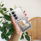 Cute Cuddle Bears Transparent Silicon Case For Vivo Y300 5G