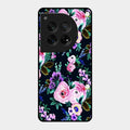 Cute Floral Glass Case Cover For Oneplus 12 5G