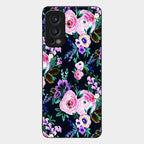 Cute Floral Glass Case Cover For Oneplus Nord 2 5G