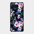 Cute Floral Glass Case Cover For Oneplus Nord 4 5G