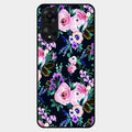 Cute Floral Glass Case Cover For Oppo A78 5G